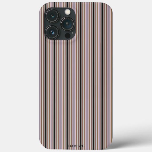 HAMbWG Tough Xtreme Handy Case Pale/Black Stripe (Rückseite)