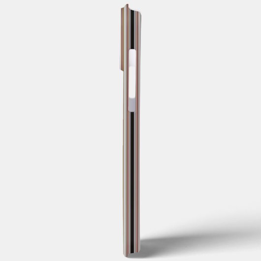 HAMbWG Tough Xtreme Handy Case Pale/Black Stripe (Rückseite / Links)