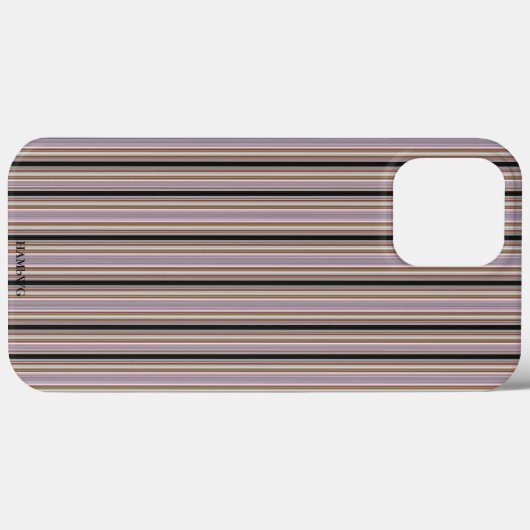 HAMbWG Tough Xtreme Handy Case Pale/Black Stripe (Rückseite (Horizontal))