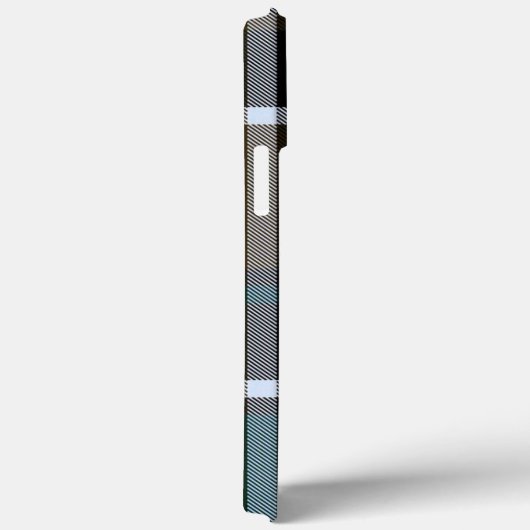 HAMbWG Tough Xtreme Phone Case - Brown Kariert (Rückseite / Rechts)