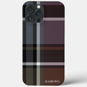 HAMbWG Tough Xtreme Phone Case - Soft Rust Kariert