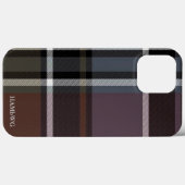 HAMbWG Tough Xtreme Phone Case - Soft Rust Kariert (Rückseite (Horizontal))