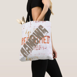 HAMbWG - Tragetasche - Dunkelgrau/Navy Rückseite Tasche