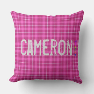 HAMbWG Vanity Pillow - Name hinzufügen - Pink Kari Kissen