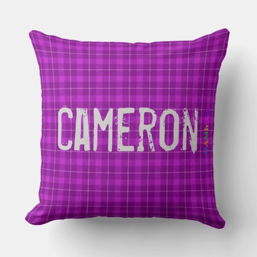 HAMbWG Vanity Pillow - Name hinzufügen - Violet Ka Kissen (Vorderseite)
