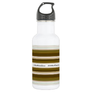 HAMbWG - Wasserflasche - Olive & White