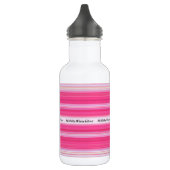 HAMbWG - Wasserflasche - Rosa & Weiß (Links)