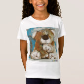 HAMbWG White T -Shirt - Teddy Bear T-Shirt (Vorderseite)