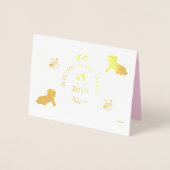 HAMbWG - Willkommen in der Welt - Nichte Folienkarte (Vorderseite)