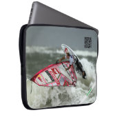 HAMbWG Wind Surfing - 15" Neoprencomputer Sleeve (Vorne Rechts)