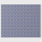 HAMbWG Wrapping Paper - Blue Camouflage Geschenkpapier (Flach)