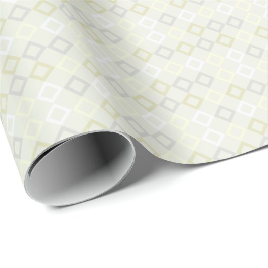 HAMbWG Wrapping Paper - Crm/Gry/Gld Diamonds Geschenkpapier (Rolleneckpunkt)