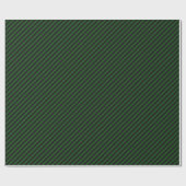 HAMbWG Wrapping Paper - Green Black Stripe Geschenkpapier (Flach)