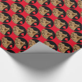 HAMbWG Wrapping Paper - HAMbWG Eichhörnchenherz Geschenkpapier (Ecke)