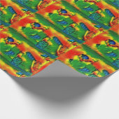HAMbWG Wrapping Paper - Skateboard Heat Image Geschenkpapier (Ecke)