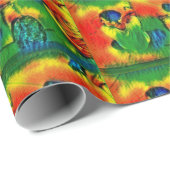 HAMbWG Wrapping Paper - Skateboard Heat Image Geschenkpapier (Rolleneckpunkt)