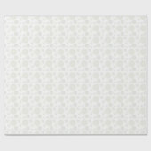HAMbWG Wrapping Paper - Wh/Gry/Crme Gemustert Geschenkpapier (Flach)