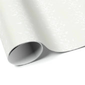 HAMbWG Wrapping Paper - White Creme 5 Geschenkpapier (Rolleneckpunkt)