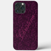 HAMbWG Xtreme Phone Case - Raspberry Camouflage (Rückseite)