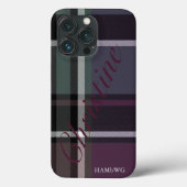 HAMbWG Xtreme Phone Case - Soft Amethyst Kariert (Rückseite)