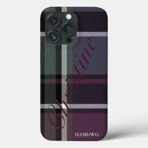 HAMbWG Xtreme Phone Case - Soft Amethyst Kariert