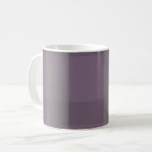 HAMbyWG 11 oz Tasse Kaffee - Lilac Kariert (Vorderseite Links)