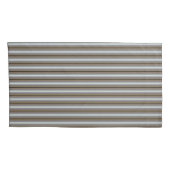 HAMbyWG - 2 Pillowcases, King Blk/Wh/Crm Strp Blk Kissenbezug (Rückseite-Rechts)