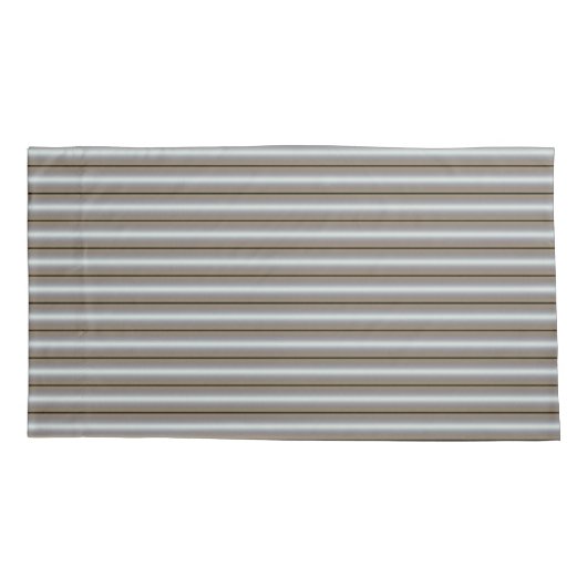 HAMbyWG - 2 Pillowcases, King Blk/Wh/Crm Strp Blk Kissenbezug (Rückseite-Links)