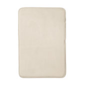 HAMbyWG - 3 Größen Bath Mat - Helle Beige Badematte (Vorderseite Vertikal)
