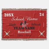 HAMbyWG - Anpassbarer Baseball Decke (Vorderseite)