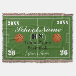 HAMbyWG Anpassbarer Basketball Decke