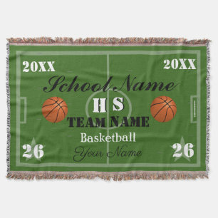 HAMbyWG Anpassbarer Basketball Decke