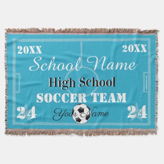 HAMbyWG - Anpassbarer Fußball Decke (Vorderseite)