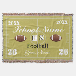 HAMbyWG Anpassbarer Fußball oder Fußball Decke