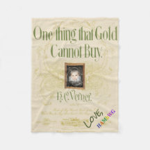 HAMbyWG - Baby Blanket - Eine Sache, die Gold nich