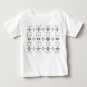 HAMbyWG Baby Romper - Schneeflocken T-shirt
