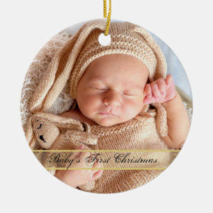 HAMbyWG Baby's First Christmas Keramik Ornament