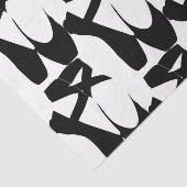 HAMbyWG - Ballerina Slippers in Schwarz Seidenpapier (Ausschnitt)