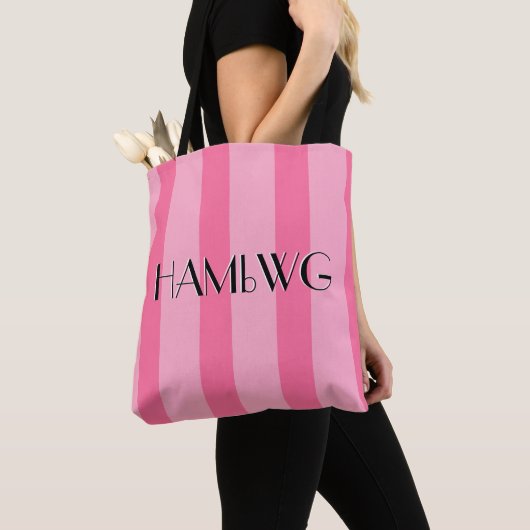 HAMbyWG - Ballerina Tote Bag - Rosa/Rosa Tasche (Von Nahem)