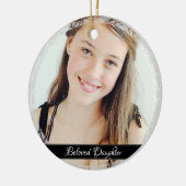 HAMbyWG Ballet Dancer - Foto Ornament (Links)