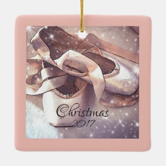 HAMbyWG Ballet Slippers - Foto Ornament (Rückseite)