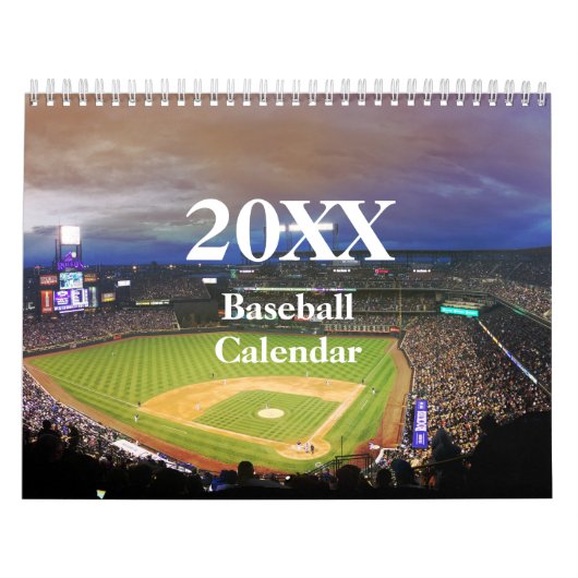 HAMbyWG Baseball Themenkalender Kalender (Titelbild)