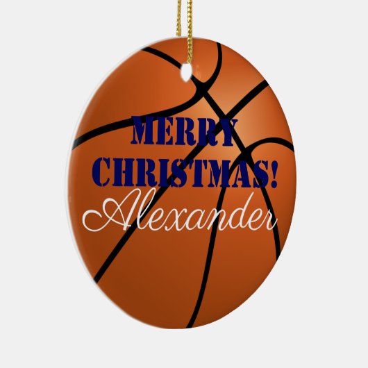 HAMbyWG - Basketball Keramikornament (Rechts)