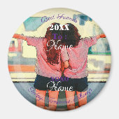 HAMbyWG - Beste Freunde oder Schwestern Magnet (Vorne)