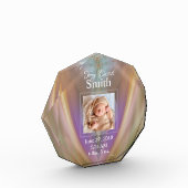 HAMbyWG - Birth Foto and Stats Acrylic Keepake (Links)