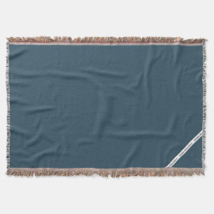 HAMbyWG - Blanket - Aquamariner Streifen Decke