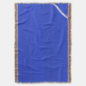 HAMbyWG - Blanket - Hellblauer Streifen Decke (Vorderseite Vertikal)