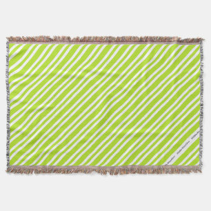 HAMbyWG - Blanket - Limon & weiß Decke