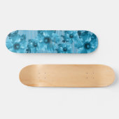 HAMbyWG BlueHibiscus Skateboard (Horizontal)