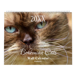 HAMbyWG - Bohemian Katzen Kalender